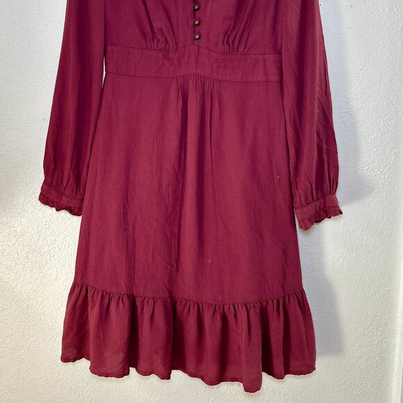 CREPE BUTTON DETAIL DRESS from PEPPERBERRY by BRAVISSIMO NWT - Picture 3 of 8